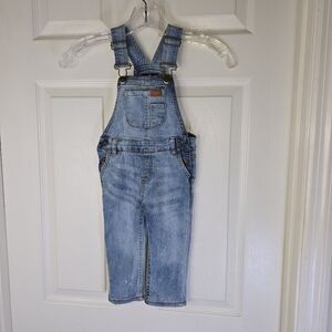 Light Blue Denim‎ Kids 7 For All Mankind Overalls 12mos